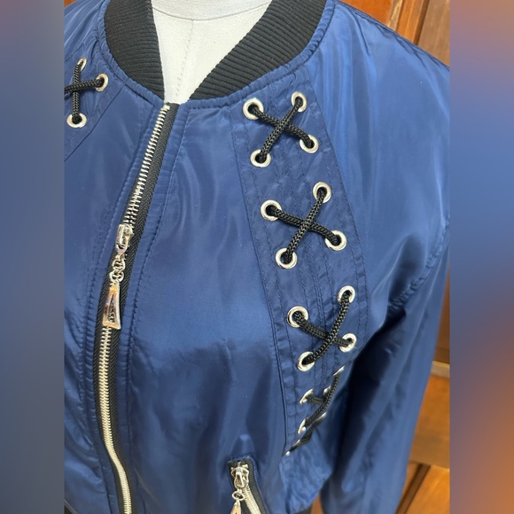 Blue Bomber Jacket - Picture 2 of 6